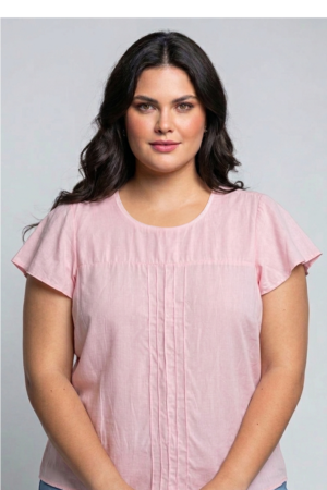 BLUSA COM NERVURA