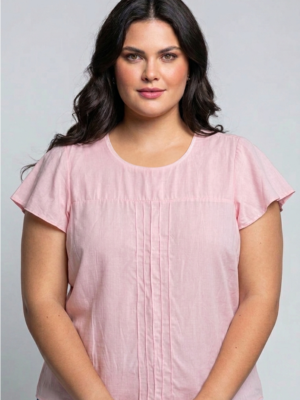 BLUSA COM NERVURA