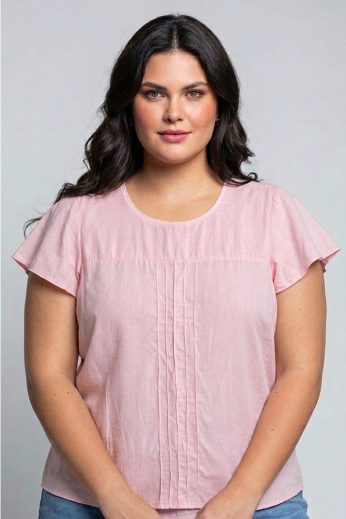 BLUSA COM NERVURA