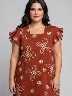 VESTIDO DECOTE QUADRADO