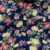Floral fundo azul